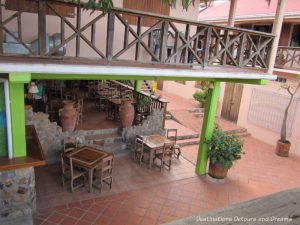 Courtyard at The Anchorage Rooms, English Harbour, Antigua