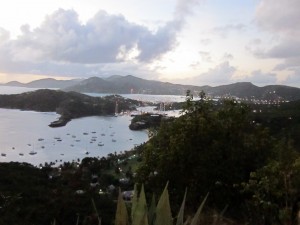 View from Shirley Heights