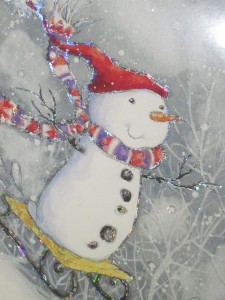 Christmas card cover