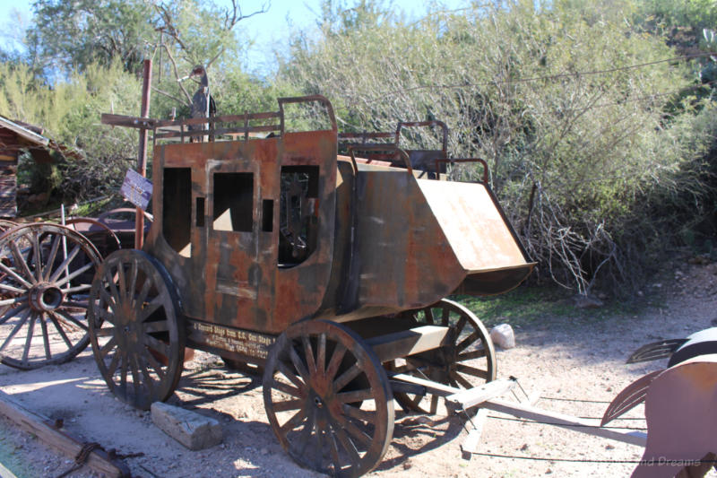Old Stage Coach at Tortilla Flat