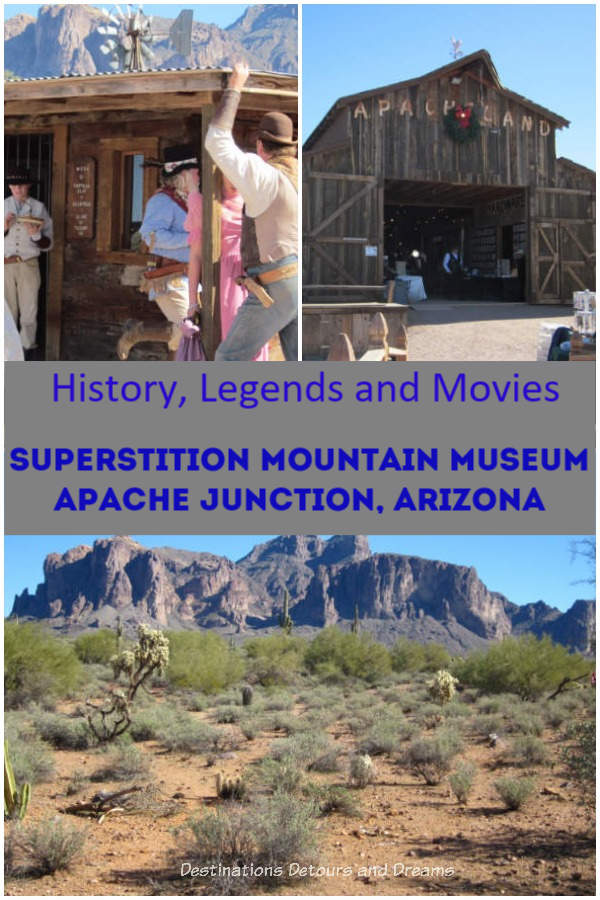 History,legends and movies at Superstition Mountain Museum in Apache Junction, Arizona #Arizona #museum #Phoenix #mining #legends