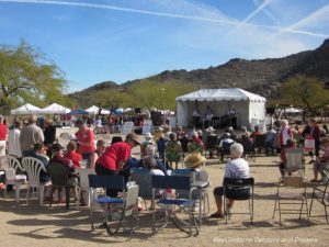 Band playing at The Great Canadian Picnic in Phoenix, Arizona