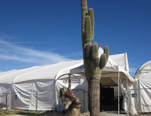 Entrance to Arizona Fine Art Expo, Scottsdale Arizona