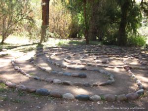 Rock labyrinth at Boyce Thompson Arboretum