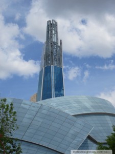 Canadian Museum for Human Rights Cloud and Tower of Hope