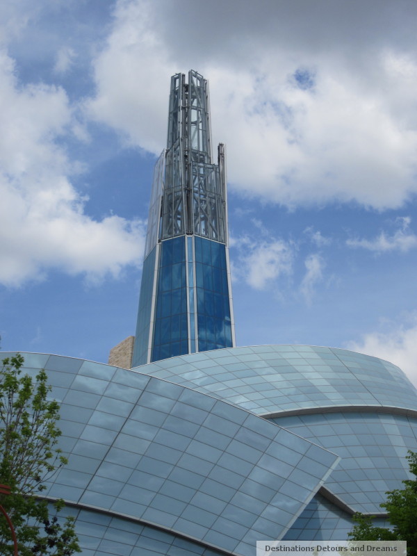 Canadian Museum for Human Rights Cloud and Tower of Hope