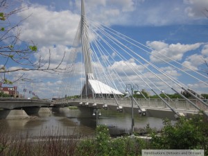 Provencher Bridge, Winnipeg, Manitoba