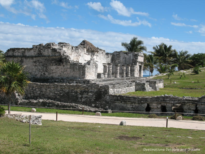 Palace at Tulum, Mayan Ruins in Mexico