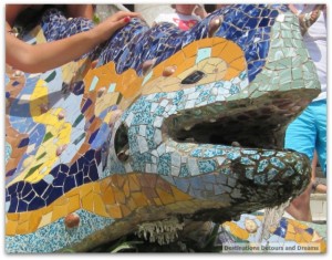 Park Guell lizard