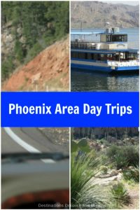 Six Phoenix area day trips: Apache Trail, Payson and Mongollon Rim, Tonto Natural Bridge, Desert Belle, Boyce Thompson Arboretum, Kartchner Caverns