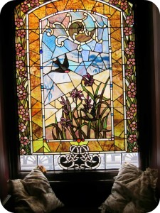 Dalnavert stained glass window