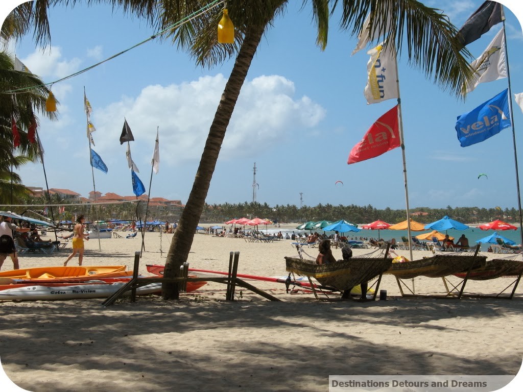 Cabarete beach on a Sunday