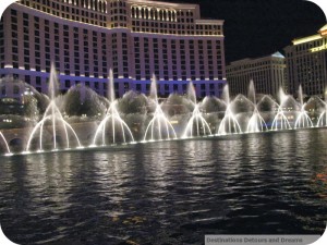 Bellagio dancing fountains