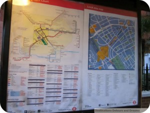 London Transport map