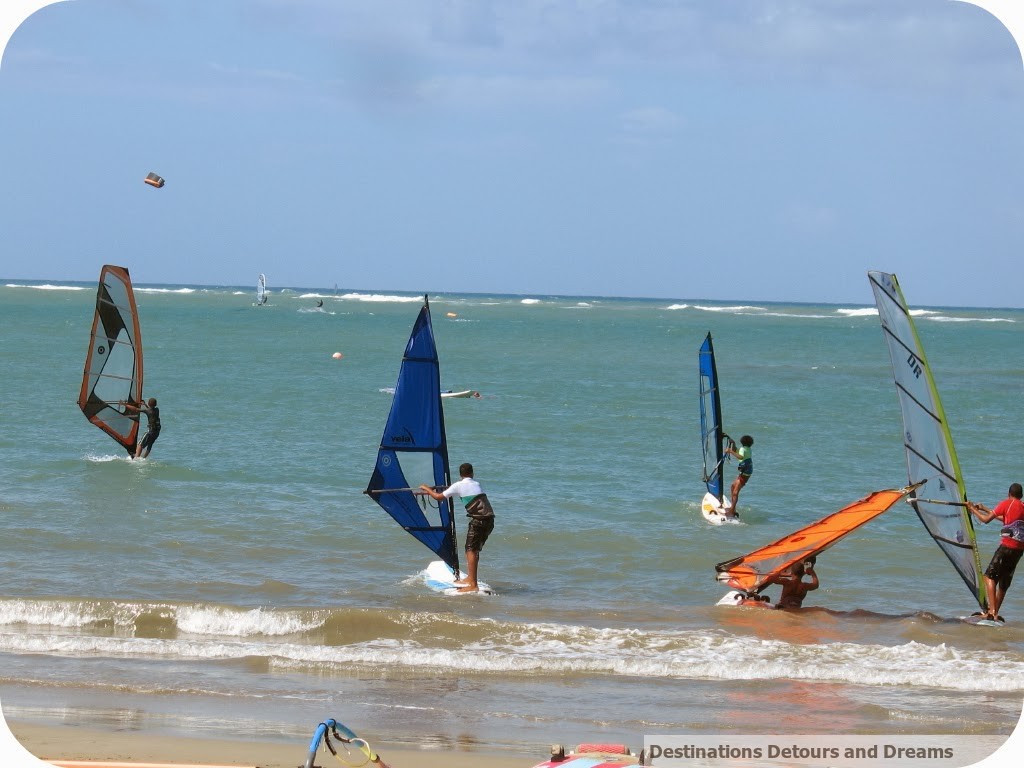 Windsurf race in Cabarete