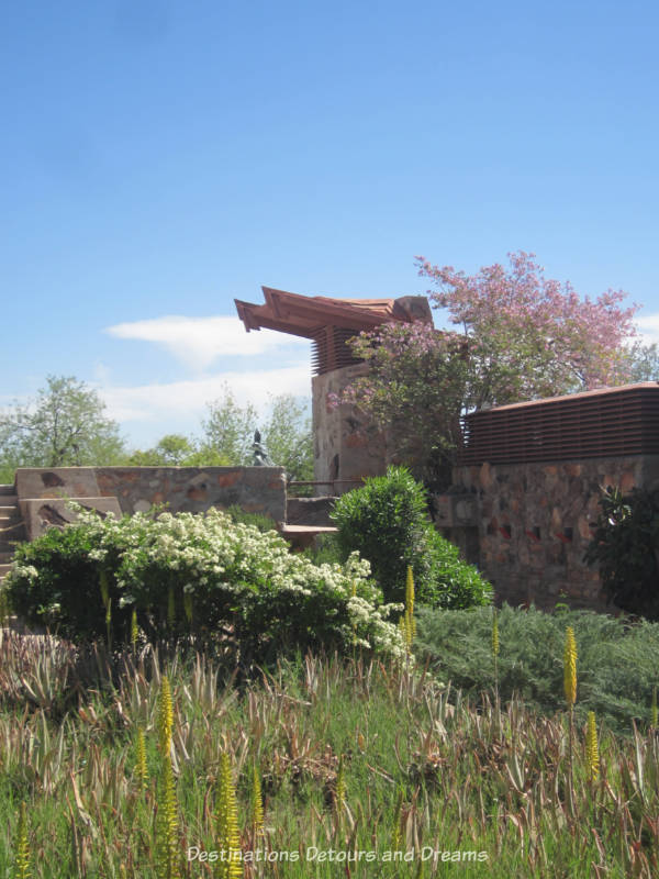 Water tower at Taliesin West in Scottsdale Arizona