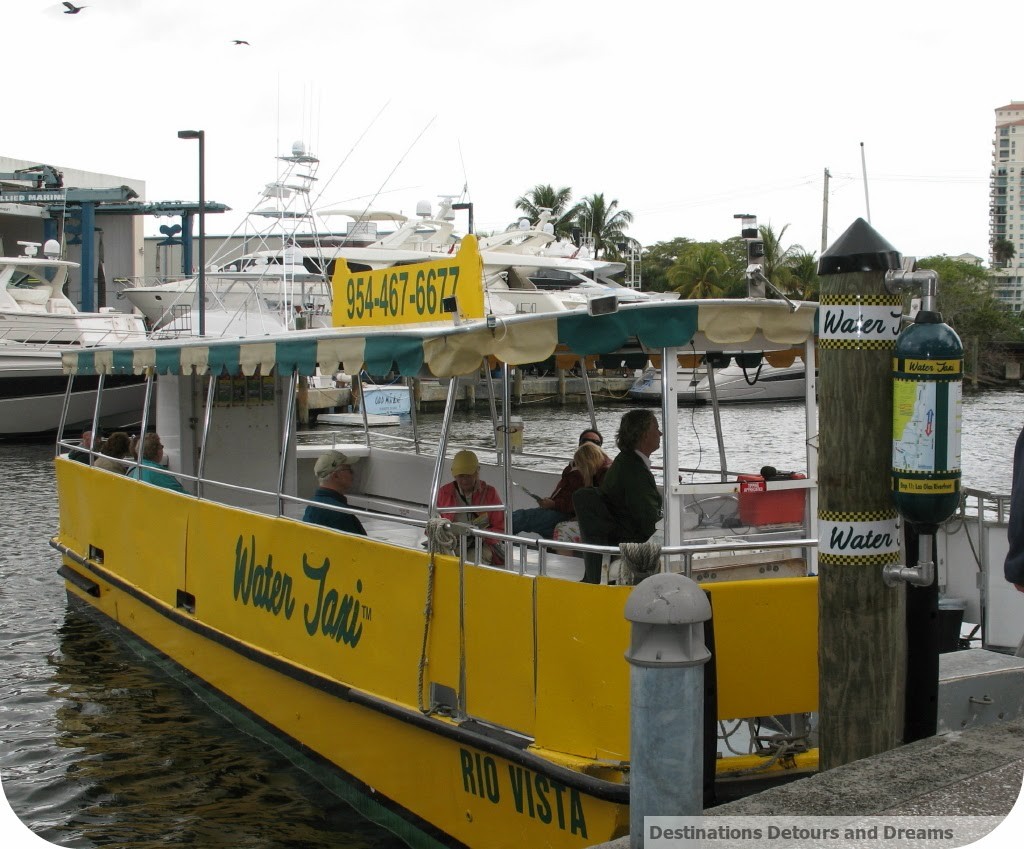 Fort Lauderdale water taxi