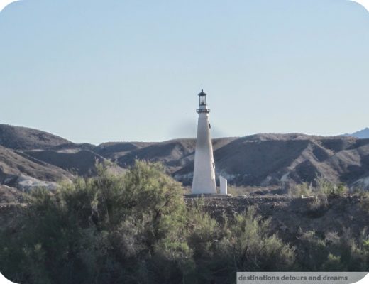 Lake Havasu Wind Point lighthouse replica