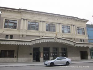 Pantage's Theatre in Winnipeg's historic Exchange District - a walking tour of the East exchange area.