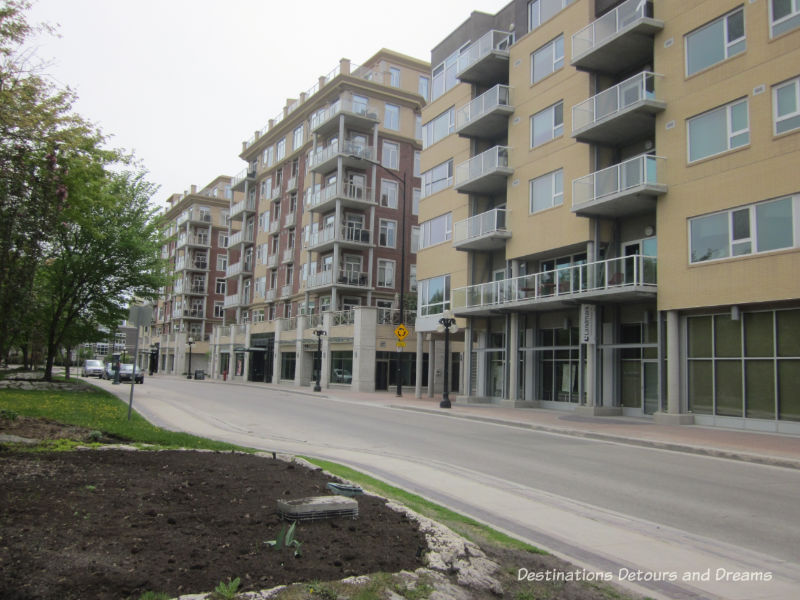 New condos in Winnipeg's historic Exchange District - a walking tour of the East exchange area.