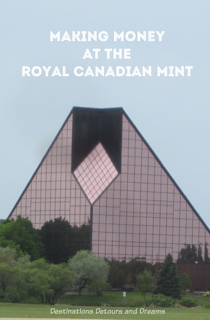 Take a tour of the Royal Canadian Mint in Winnipeg, Manitoba and see how coins are made for Canada and other countries
