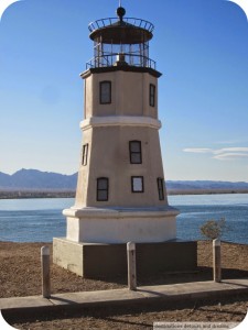 Lake Havasu Split Rock lighthouse replica