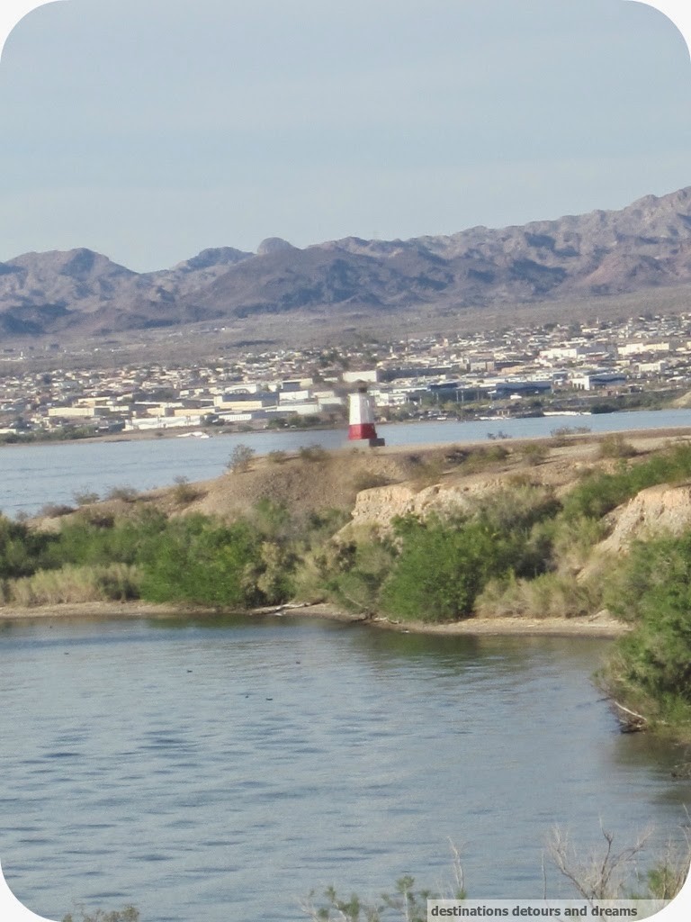 Lake Havasu Vermillion lighthouse replica