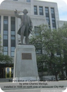 George Vancouver statue