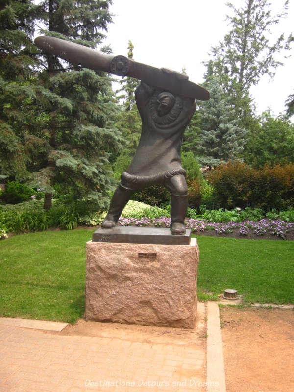 Leo Mol "Tom Lamb" sculpture in Assiniboine Park Leo Mol "Tom Lamb" sculpture