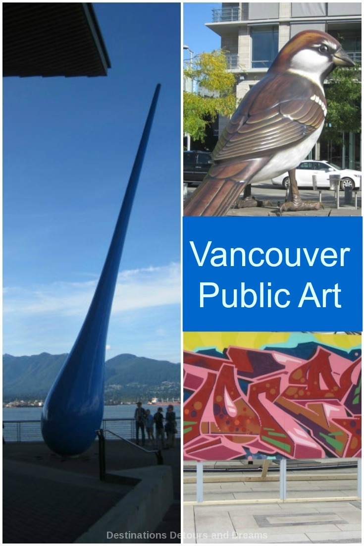 Vancouver, British Columbia has a fascinating collection of public art.