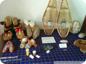 St. Andrew's Rectory display table