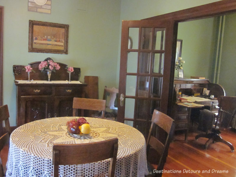 Gabrielle-Roy House in Winnipeg's St. Boniface area. Museum musings; Have you ever wondered what it would be like to live in the places depicted in museums?