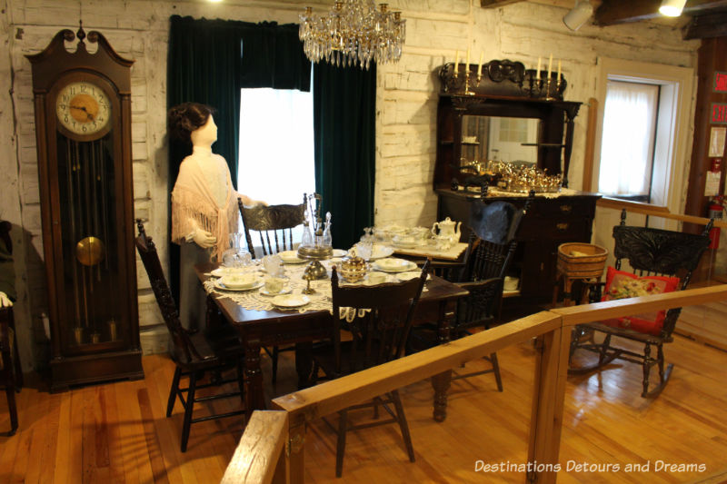 St. Boniface Museum, Winnipeg, Manitoba. Museum musings; Have you ever wondered what it would be like to live in the places depicted in museums?