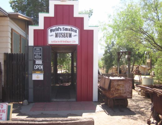 The Worlds's Smallest Museum at Superior, Arizona