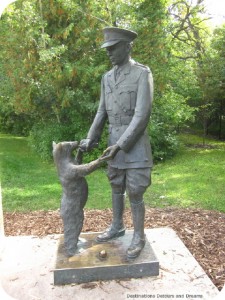 Pooh and Colebourn statue