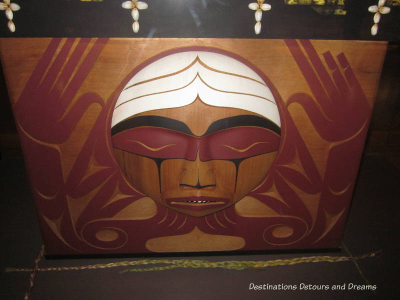 Brentwood Box from the Canadian Truth and Reconciliation Commission on display inside the Canadian Museum for Human Rights, Winnipeg, Manitoba