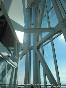 Inside the Canadian Museum for Human Rights, Winnipeg, Manitoba