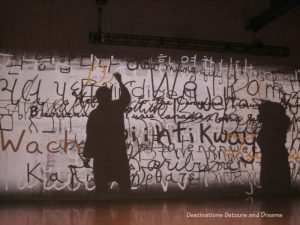 Inside the Canadian Museum for Human Rights, Winnipeg, Manitoba