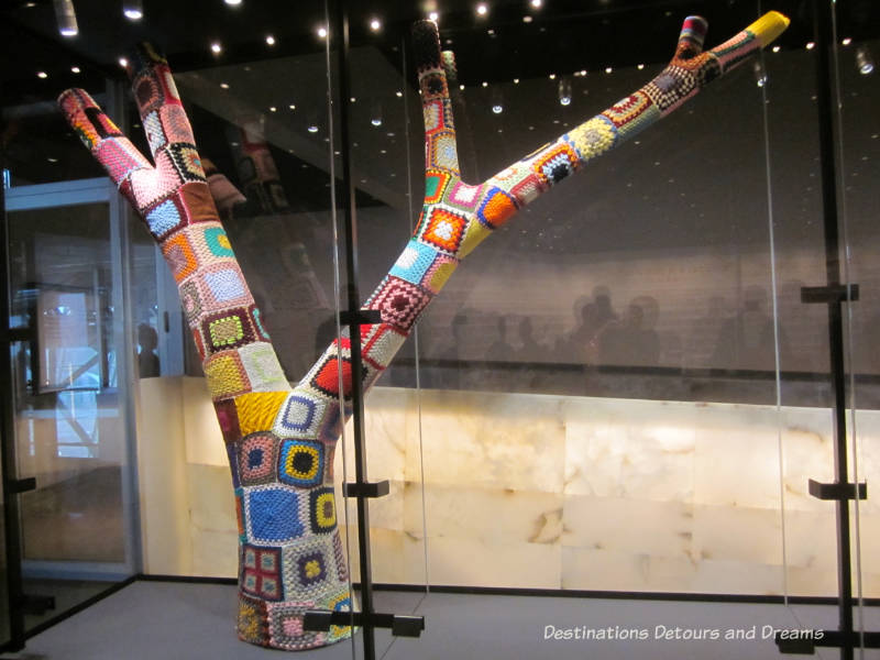 Inside the Canadian Museum for Human Rights, Winnipeg, Manitoba