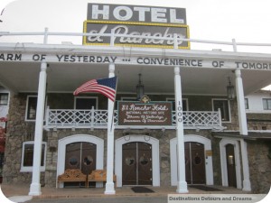 Front of El Rancho Hotel