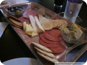 meat and cheese tray