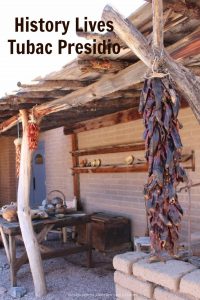 Tubac Presidio State Historic park, a museum in southern Arizona