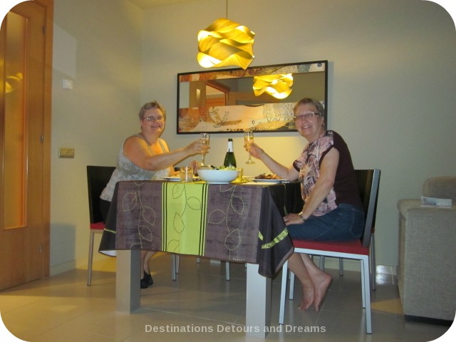 Dinner in Barcelona