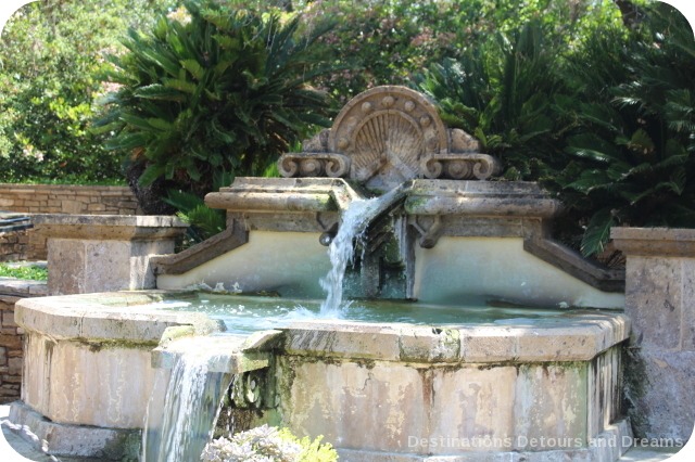 San Antonio Botanical Garden fountain