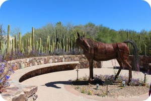 Horse sculpture