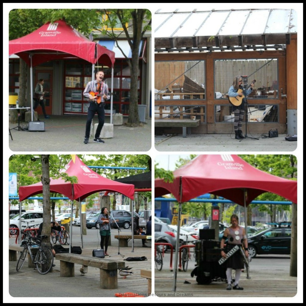 Granville Island entertainers