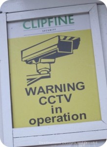 CCTV sign