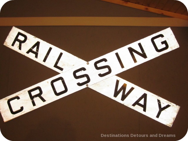 Railway Crossing sign