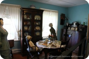 Seven Oaks House Museum dining room