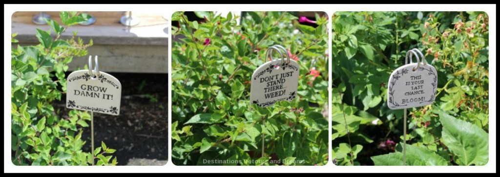 Garden signs